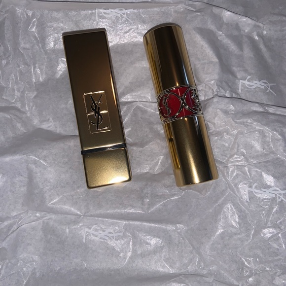 YSL POUCH/LIP SET - Picture 2 of 9